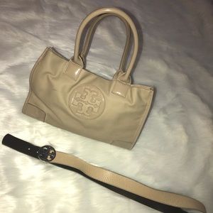 Tory Burch purse and belt size large